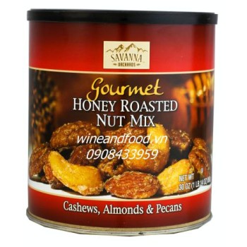 Hạt hỗn hợp mật ong Gourmet Savanna 850g