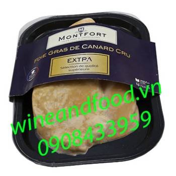 Gan vịt thượng hạng nguyên miếng Montfort 426g