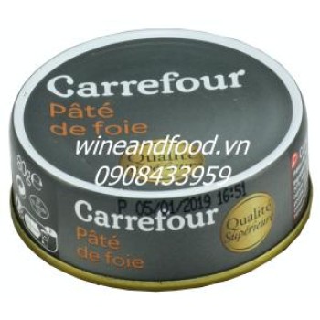 Pate foie Carrefour 80g