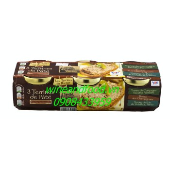 Pate les Terrines du Bocage lốc 3