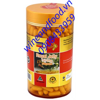 Viên uống sữa ong chúa Royal Jelly Costar 1610mg