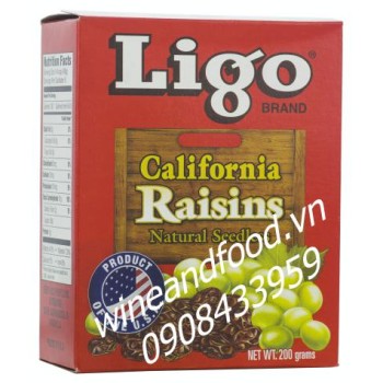 Nho khô Ligo hộp 200g