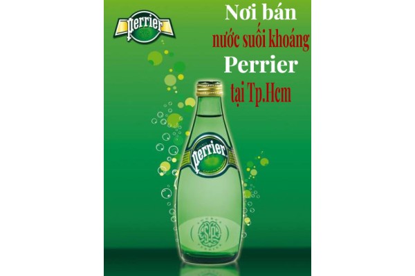 Nơi bán nước khoáng Perrier tại tphcm