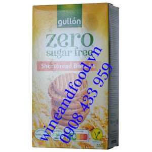 Bánh quy ăn kiêng không đường Shortbread Gullón 330g
