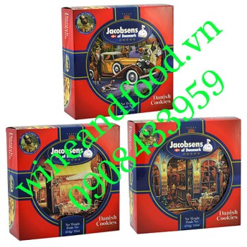 Bánh quy bơ Socola Jacobsents Đan Mạch 454g