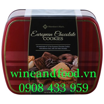Bánh quy European Shortbread socola hỗn hợp Member’s Mark 1kg4