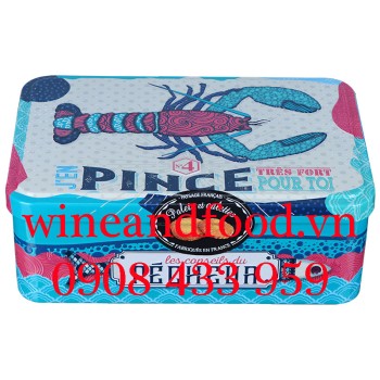 Bánh quy hỗn hợp Galettes Palettes J'en Pince hộp thiếc No.4 300g