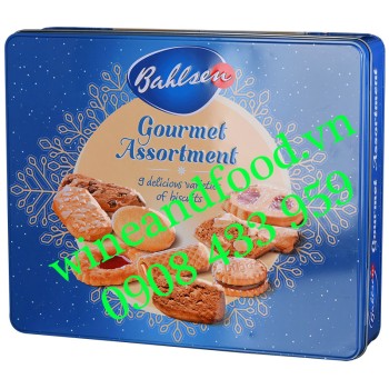 Bánh quy hỗn hợp Gourmet Assortment Bahlsen hộp thiếc 400g