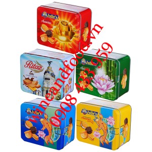 Bánh quy hỗn hợp Julie's hộp thiếc 174g