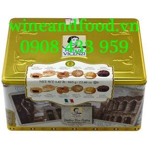 Bánh quy nhân kem hỗn hợp Matilde Vicenzi 665g