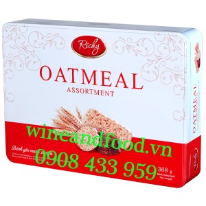 Bánh yến mạch socola Oatmeal Richy 368g