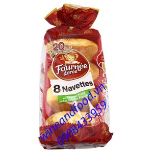 Bánh mì bơ nâu tươi La Fournee Doree Pháp 400g
