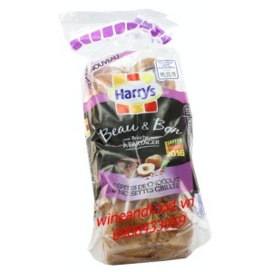 Bánh mì sandwich Harrys socola hạt dẻ 450g