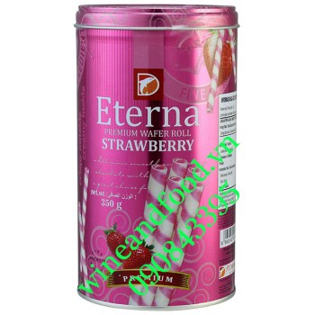 Bánh quế Eterna kem Dâu 350g