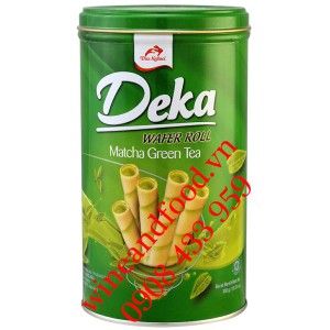 Bánh quế Matcha Green Tea Deka hộp 300g