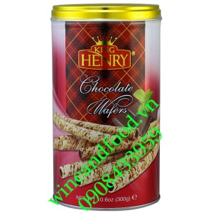 Bánh quế vị kem socola King Henry 300g