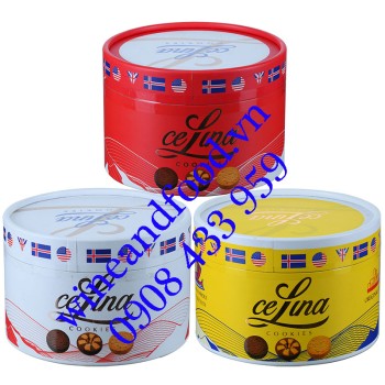 Bánh quy hỗn hợp Celina hộp giấy 130g