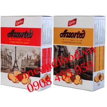 Bánh quy hỗn hợp Lucky 180g