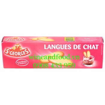 Bánh quy Lưỡi mèo St Georges Langues De Chat 100g