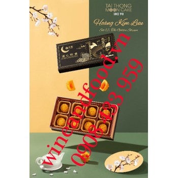 Bánh trung thu Tài Thông Hoàng Kim Lưu set 12 hộp 8 bánh