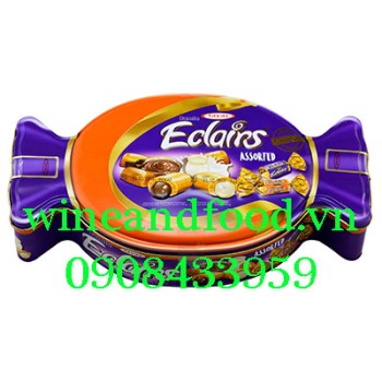 Kẹo Caramel Cacao sữa Eclairs Tayas Assorted 600g