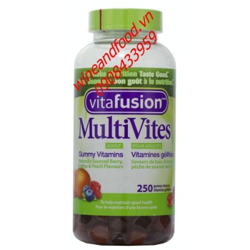 Kẹo dẻo bổ sung vitamin Vitafusion Multivites 250 viên