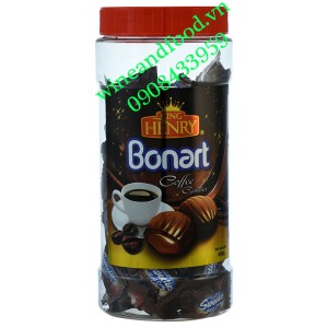 Kẹo cà phê Bonart King Henry hũ 450g