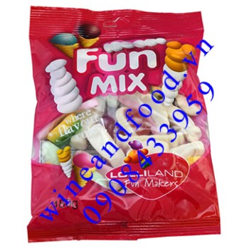 Kẹo dẻo Fun Mix Lolliland 180g