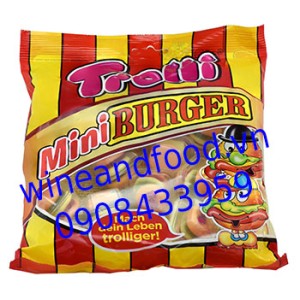 Kẹo dẻo Mini Burger Trolli 170g