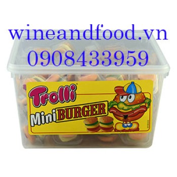 Kẹo dẻo Mini Burger Trolli 600g
