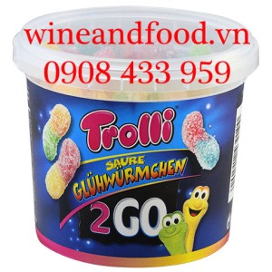 Kẹo dẻo Saure Gluhwurmchew Trolli 150g