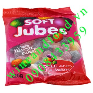 Kẹo dẻo Soft Jubes Lolliland 225g
