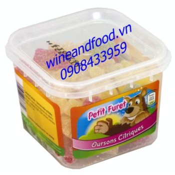 Kẹo dẻo trái cây gấu Petit Furet 200g
