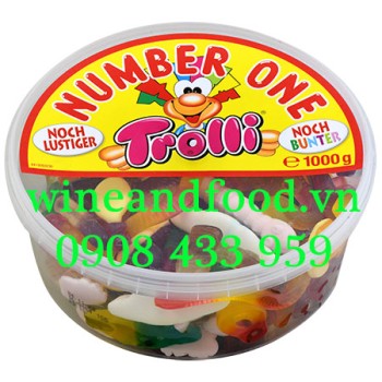 Kẹo dẻo Trolli Number One hộp 1000g