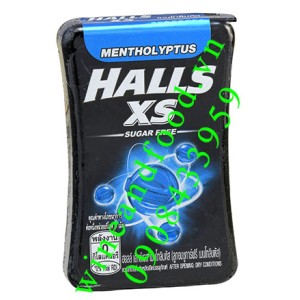 Kẹo Halls XS bạc hà không đường 15g