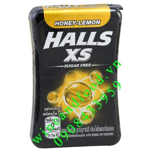 Kẹo Halls XS chanh mật ong không đường 15g