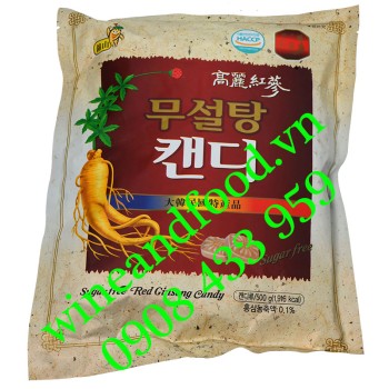 Kẹo hồng sâm không đường Hàn Quốc 500g