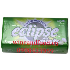 Kẹo ngậm Eclipse táo không đường 34g