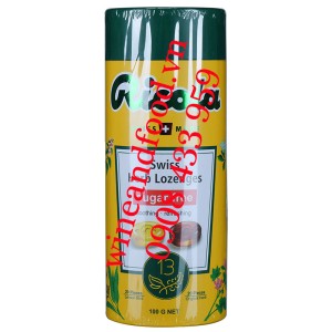 Kẹo Ricola Swiss Herb Lozenges không đường HG 100g