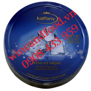 Kẹo ngậm vị đá lạnh Kalfany Fresh Ice Drops 150g