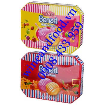 Kẹo trái cây Bonart Milk'n Fruit King Henry 300g