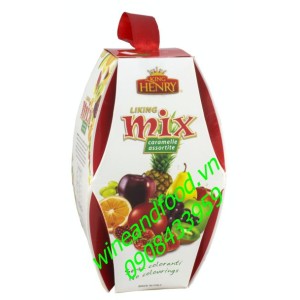 Kẹo trái cây hỗn hợp King Henry 120g