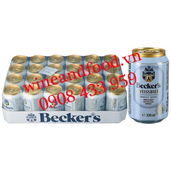 Bia Đức Beckers Weissbier wheat beer 330ml
