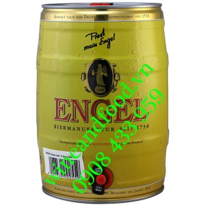Bia Engel Bock Hell mini keg bom 5 Lít