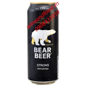 Bia gấu Bear Harboe strong 500ml