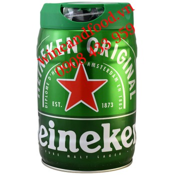 Bia Heineken Bom Hà Lan 5l