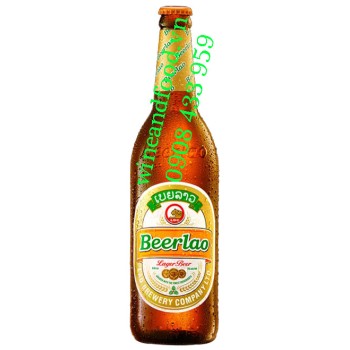 Bia Lào Beerlao lager thùng 24 chai 330ml