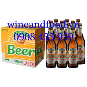 Bia Lào Beerlao lager chai 640ml thùng 12 chai