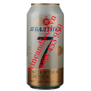 Bia Baltika No.7 Export Lager lon 900ml