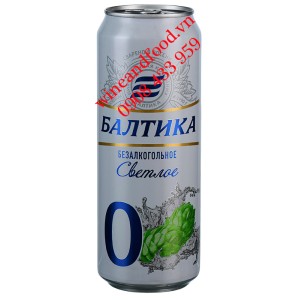 Bia Nga Baltika Houblon không cồn 450ml